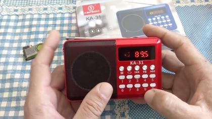 Imagem de Rádio Kapbom Am Fm Bluetooth 5.0 Recarregável KA-31