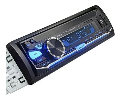Imagem de radio mega sonic ,frente removível 7 cores ,bluetooth,controle - First Option mega sonic
