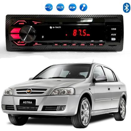 Imagem de Radio Mp3 Som Automotivo Bluetooth Usb Sd Chevrolet Gm Astra