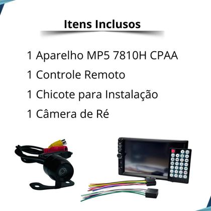 Imagem de Rádio MP5 CarPlay Android Auto 2Din + Câmera Ré Fox 2003 2004 2005 2006 2007 2008 2009 2010 até 2021