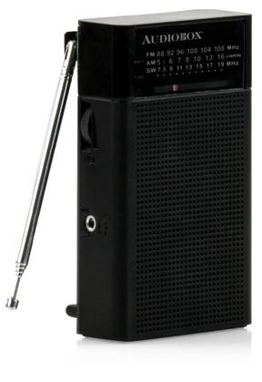 Rádio Portátil AM/FM com Caixa de Áudio - Longo Alcance e Bateria ...
