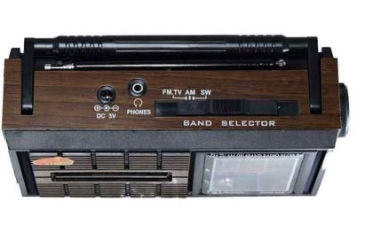 Imagem de Rádio Portátil AM FM Entrada Fone de Ouvido Sem USB