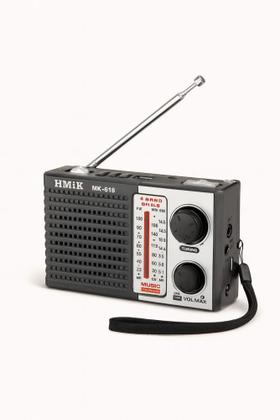 Imagem de Rádio portátil AM/FM/SW/MP3 lanterna Recarregável ou Pilhas MK-918 TG