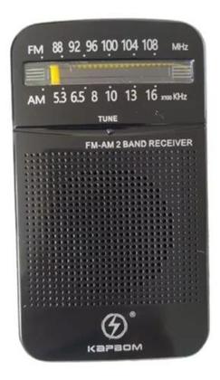 Imagem de Radio Portátil FM/AM - Kapbom