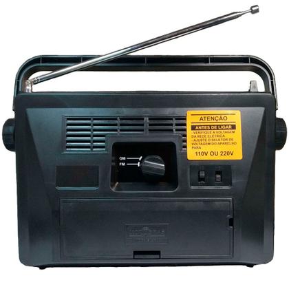 Imagem de Rádio Portátil Motobrás 2FXS AM FM RMPFT21AC/22AC
