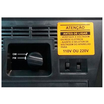 Imagem de Rádio Portátil Motobrás 2FXS AM FM RMPFT21AC/22AC
