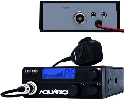 Imagem de Rádio Px 40 Canais RP-40 Antena Inox 1,62 metros Cabo Coaxial 5,5 metros Suporte Caminhonete