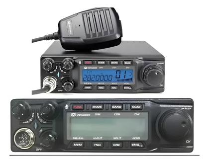 Imagem de Rádio PX Voyager VR-6666 Pro 80W Anatel AM/FM/USB/LSB/CW Display Colorido