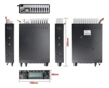 Imagem de Rádio PX Voyager VR-6666 Pro 80W Anatel AM/FM/USB/LSB/CW Display Colorido