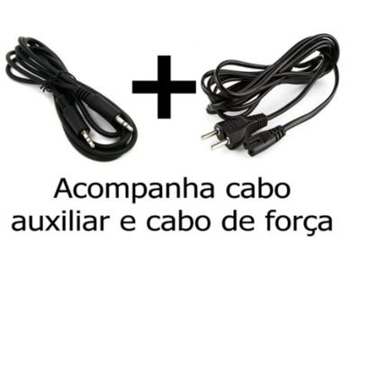 Imagem de Rádio Toca Cd Com Bluetooth Aux Micro System Portátil - mega star
