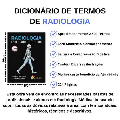 Imagem de Radiologia Técnicas Básicas De Bolso + Dicionário De Termos
