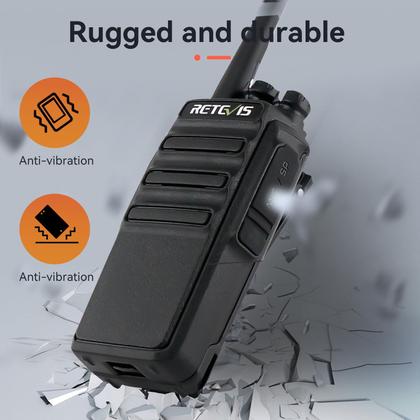 Imagem de Rádios bidirecionais de longo alcance Walkie Talkies Retevis H-777S (pacote com 6)