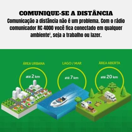 Imagem de Rádios Comunicador Intelbras Rc4002 Walk Talk Uhf Ht + Nf