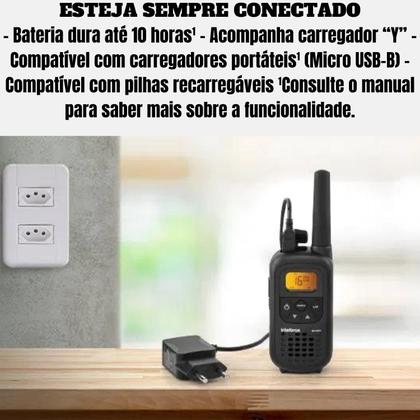 Imagem de Rádios Comunicador Intelbras Rc4002 Walk Talk Uhf Ht + Nf