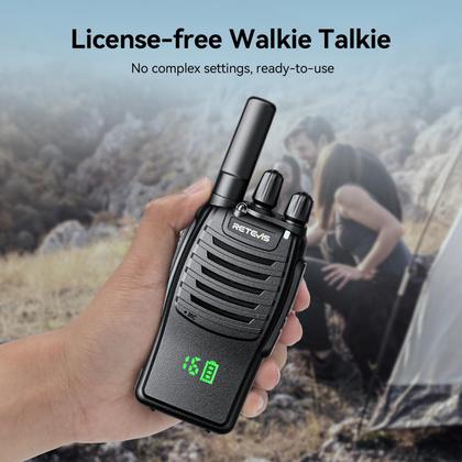 Imagem de Rádios recarregáveis de 2 vias Walkie Talkies Retevis H-777H (pacote com 3)