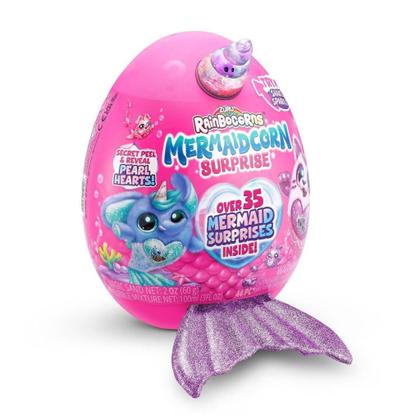 Imagem de Rainbocorns Mermaidcorn Sereia Surpresa Série 7 Grande Rosa F0129-1 Fun