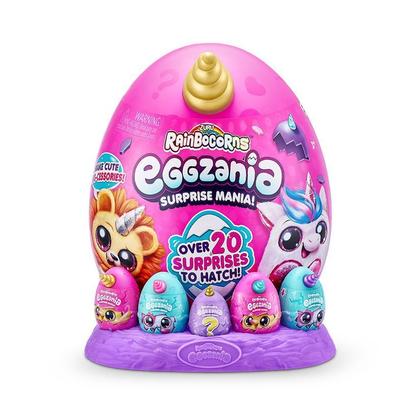 Imagem de Rainbocorns Unicórnio Pelúcia Eggzania Surprise 20 Surpresas - Fun F0092-9