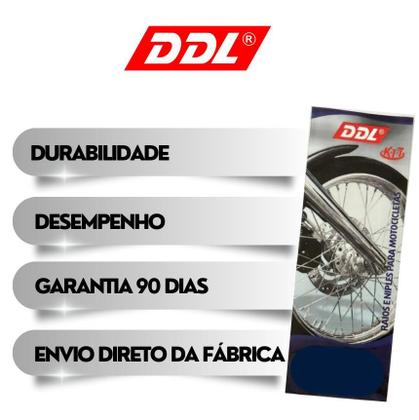 Imagem de Raio DDL Inox Nx Bros 150 160 Xre 190 Disco Dianteiro e Traseiro 4mm