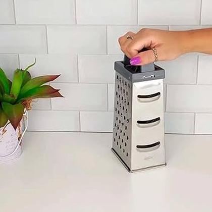 Imagem de Ralador 4 Faces 9" 23cm Cortex Branco Resistente