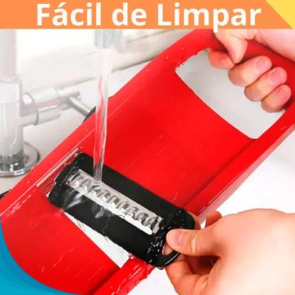 Imagem de Ralador de Legumes e Queijos Manual 5 em 1