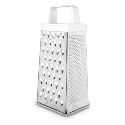 Imagem de Ralador de Queijo Coco Milho Legumes 4 Faces Inox Multiuso
