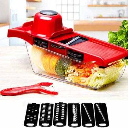 Imagem de Ralador Fatiador de Legumes Frutas e Verduras Inox