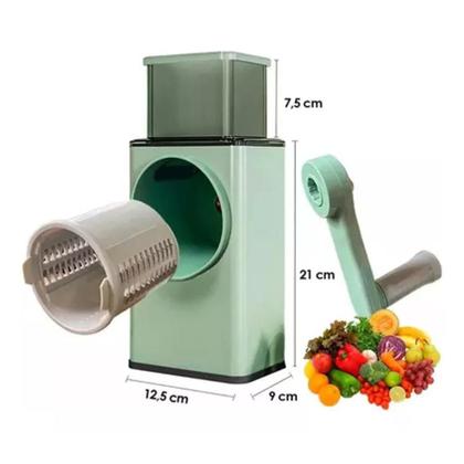 Imagem de Ralador Manual de Queijo com Cortador de Vegetais e Leguminosas