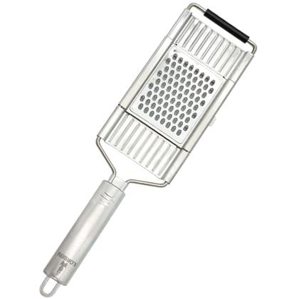 Imagem de Ralador Manual Multifuncional 3 em 1 com Cabo Lorben Aço Inox Queijo Legumes