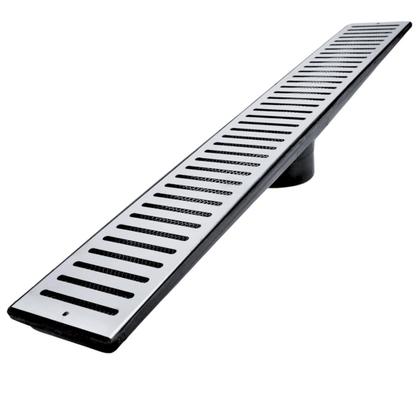 Imagem de Ralo 15x100 Cozinha Inox 304 Palito com Sistema Anti Cheiro e Coletor Plástico Saída 4 Polegadas