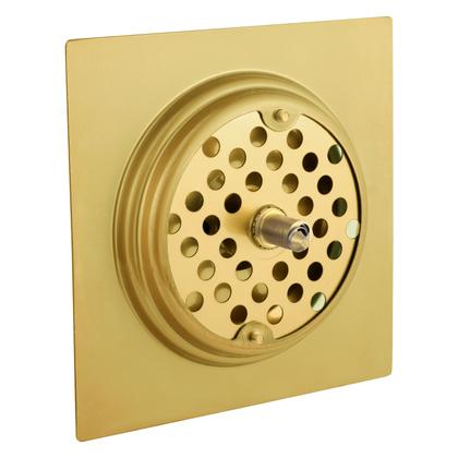 Imagem de Ralo Click Inteligente 15cm Banheiro Inox 304 Dourado Gold