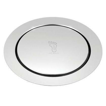 Imagem de Ralo Click Inteligente 15x15 Inox Redondo Banheiro Lavabo Casa