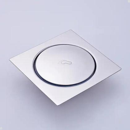 Imagem de Ralo click inteligente de inox acabamento quadrado 15x15