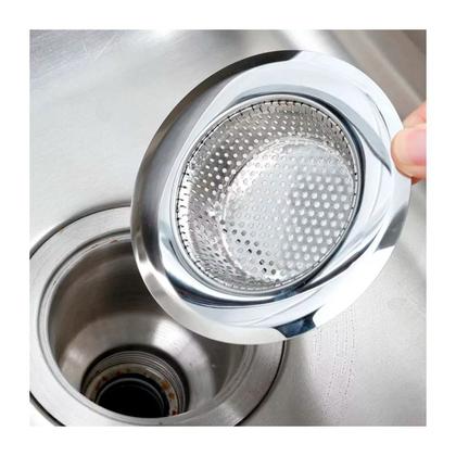 Imagem de Ralo De Inox Para Pia Extra Grande 9cm 4un 
