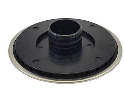 Imagem de Ralo Fundo Inox 316l Anti Hair Piscina Alvenaria Cano 60mm