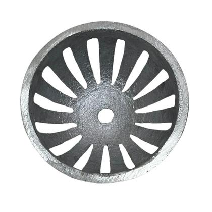Imagem de Ralo Hemisférico 150mm Alumínio para Calhas Anti Detritos