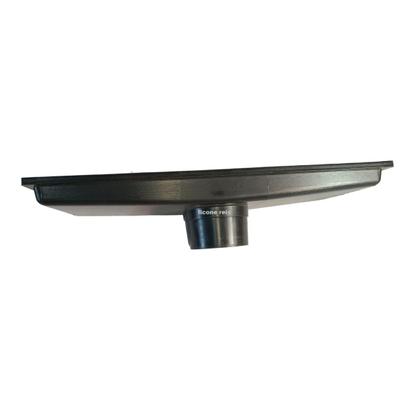 Imagem de Ralo Inox modelo 20x50 Caixa Coletora Saída Para Baixo Tela Anti Insetos (19,5x49,5cm)