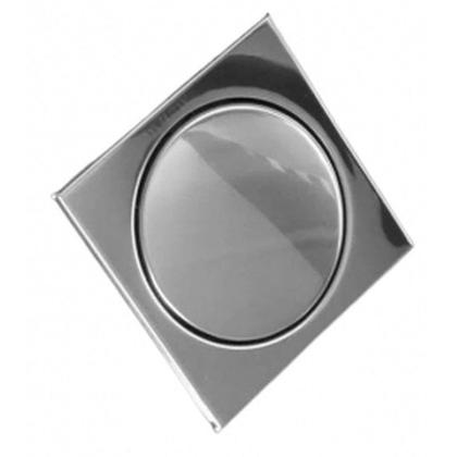 Imagem de Ralo Inox Mozaik Elegance 12,5x12,5 Prata Escovado Rble 1020