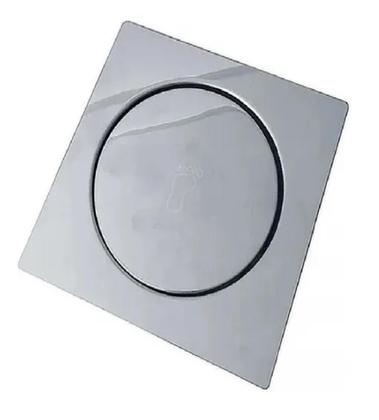 Imagem de Ralo Inteligente Click Para Banheiro 15x15 Cm Inox Smart
