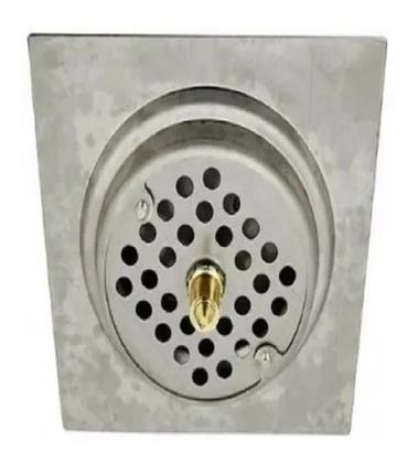 Imagem de Ralo Inteligente Click Para Banheiro 15x15 Cm Inox Smart