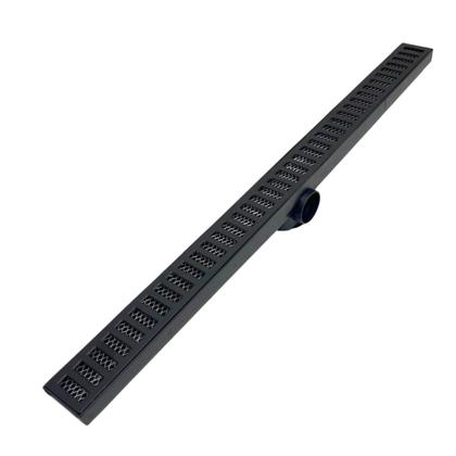 Imagem de Ralo Linear 5x70 Alumínio PRETO FOSCO Banheiro