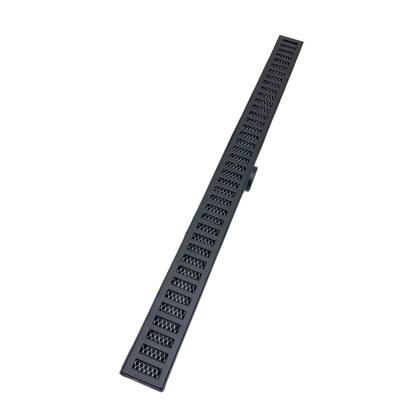 Imagem de Ralo Linear 5x70 Alumínio PRETO FOSCO Banheiro