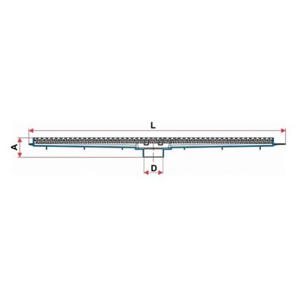 Imagem de Ralo Linear 70cm Grelha Flat Inox Tigre