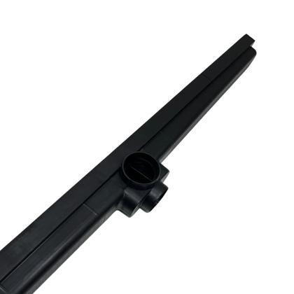 Ralo Linear Abre Fecha 5x70 Inox 304 Coletor Preto - Ficone & Reis Imagem de Ralo Linear Abre Fecha 5x70 Inox 304 Coletor Preto