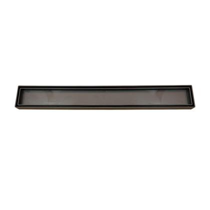 Imagem de Ralo Linear Oculto 5x90cm Preto