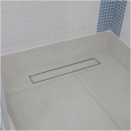 Imagem de Ralo Linear Oculto Inox 20cm Invisivel Banheiro Lavabo Anti Odor Anti Inseto Resistente Seguro Higienico