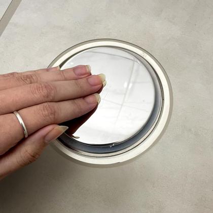 Imagem de Ralo Redondo 10 cm Inox Ralo Click Inteligente De Banheiro Não É Cromado