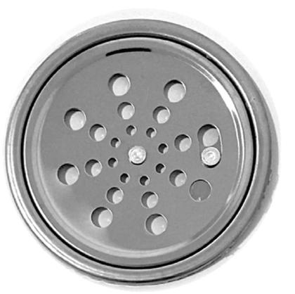 Imagem de Ralo Redondo 10cm Inox Caixilho Porta Grelha Fecho Rotativo