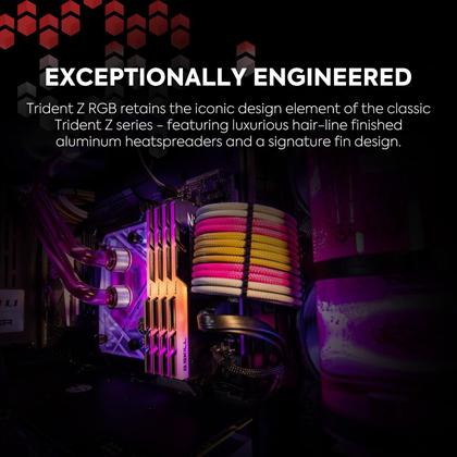 Imagem de RAM G.Skill Trident Z RGB DDR4 16 GB (2x8 GB) 3600 MT/s CL18