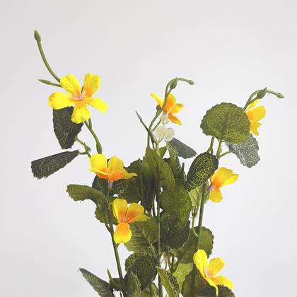 Imagem de Ramalhete de Girassol Flor Artificial X5 Decorativa