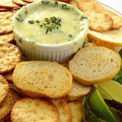 Imagem de Ramekin Grande 220ml Branco Plástico Canelado Petisqueira Potinho Molho Petiscos Coza